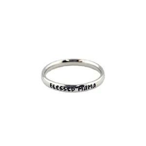 TikTok Live - 3mm Personalized Stackable Name Ring