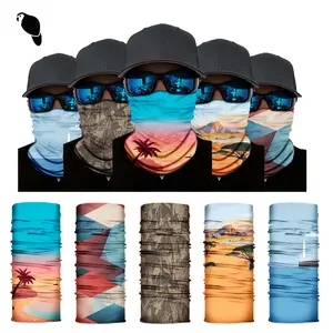 Outdoor seamless mask magic headscarf cross-border sports cycling windproof elastic sun protection light