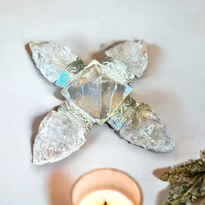 Clear Quartz Arrow Energy Crystal Generator