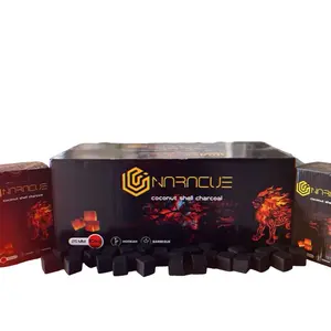NARACUE Premium Ash Free Coconut Shell Charcoal - Natural Product for Your Needs