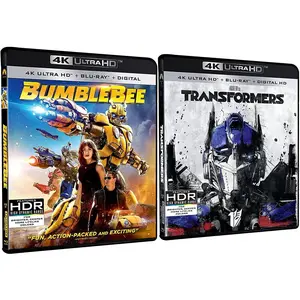 Bumblebee / Transformers  [4K ULTRA HD BLU-RAY MOVIE] Boxed Set, 4K Mastering, Ac-3/Dolby Digital, , Dolby, Dubbed, Subtitled, Widescreen