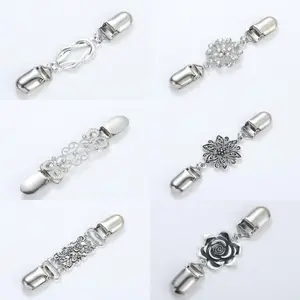 6-piece Retro Shirt Dress Cardigan Clip, Women's Waist Clip, Sweater Shawl Brooch Clip, Clothing Accessories, Christmas Wedding, Birthday Party Gifts