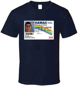 Cult Classic McLovin Driver License Superbad Movie Unisex T-Shirt Cotton Man Menswear Soft