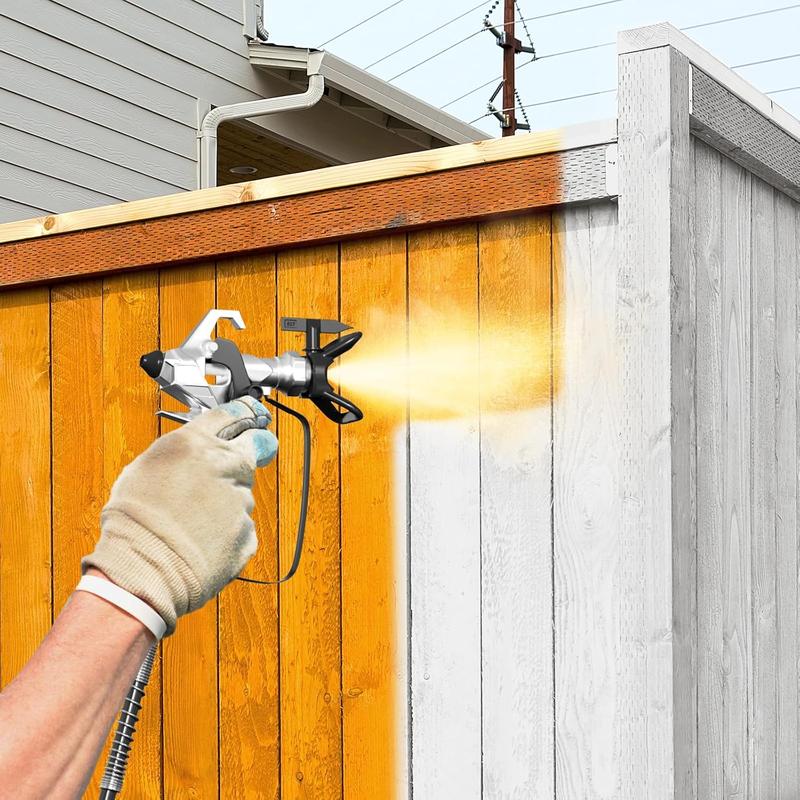 Stand Airless Paint Sprayer 3000PSI for Home Interior & Exterior Furniture & Fences, Cabinet, Ceiling,Handheld Paint Sprayer with Hose