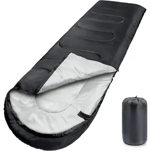 Sleeping Bags for Adults Cold Weather Mens Warm Sleeping Bag for Big and Tall Girls Boys with Compression Sack for 3-4 Season Camping Backpacking Hiking