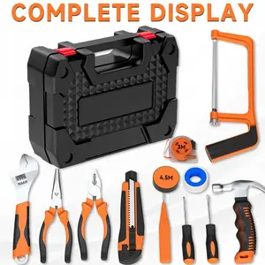 Multifunctional car repair tool set, equipped with a thickened storage box, designed for daily car maintenance, emergency troubleshooting, and vehicle body maintenance, suitable for auto repair personnel, DIY car owners, and car modification use