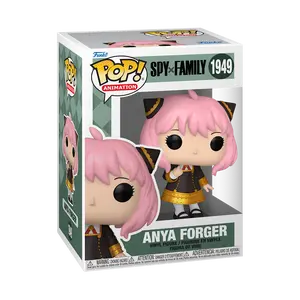 Funko POP Animation: Spy x Family - Anya Forger w/ vRare Pop Protector Included