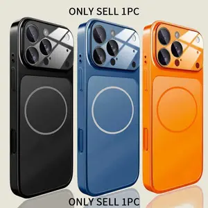 Original Color Magnetic Shockproof Protective Phone Case Casing for iPhone 17/16/15/14/13 Pro Max, Compatible Magsafe Wireless Charging, Unisex New Design Gift