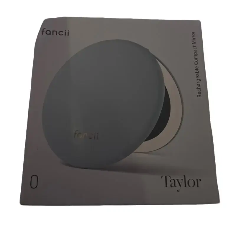 Fancii Taylor Compact Mirror Soft Sky FC-RLCM110SK Rechargeable Travel Size Makeup Mirror