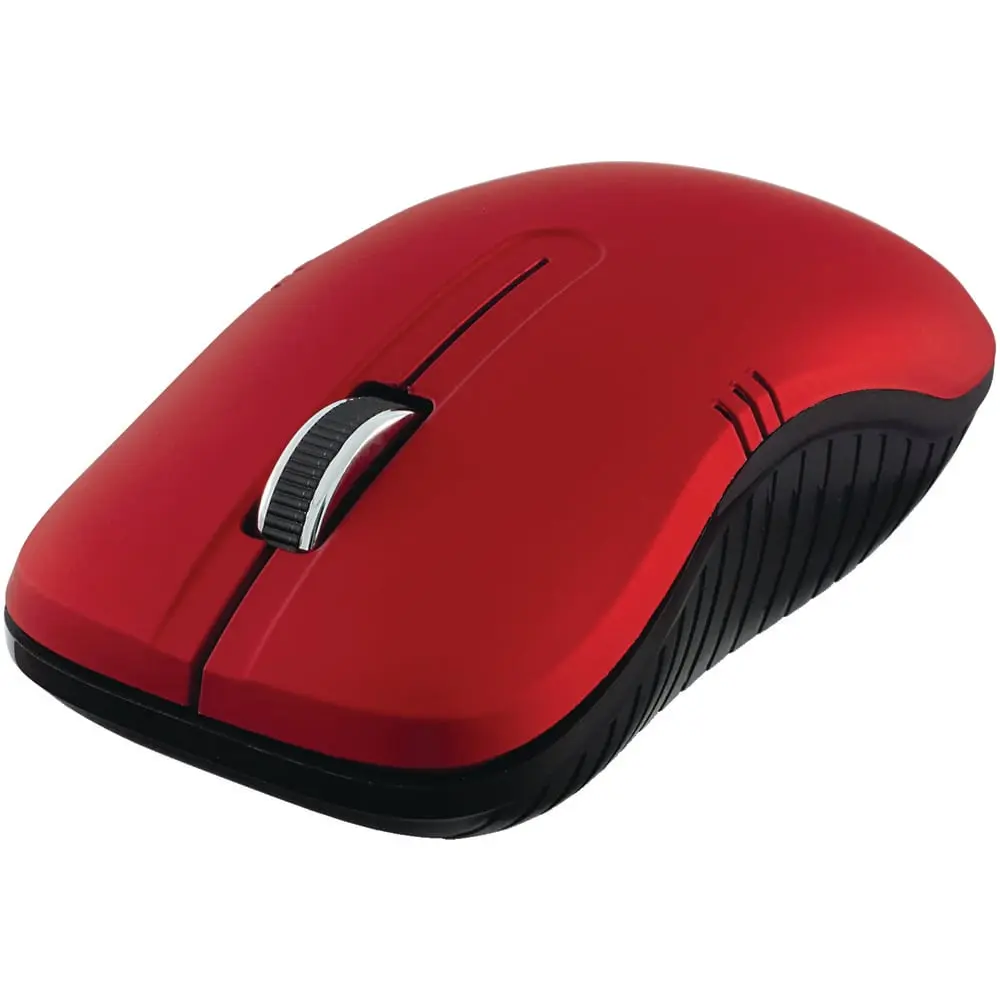 Commuter Series Wireless Notebook Optical Mouse - Matte Red