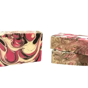 Black Raspberry Vanilla Cold Process Soap Bar - Versatile Body Care Bar with Comfortable Texture