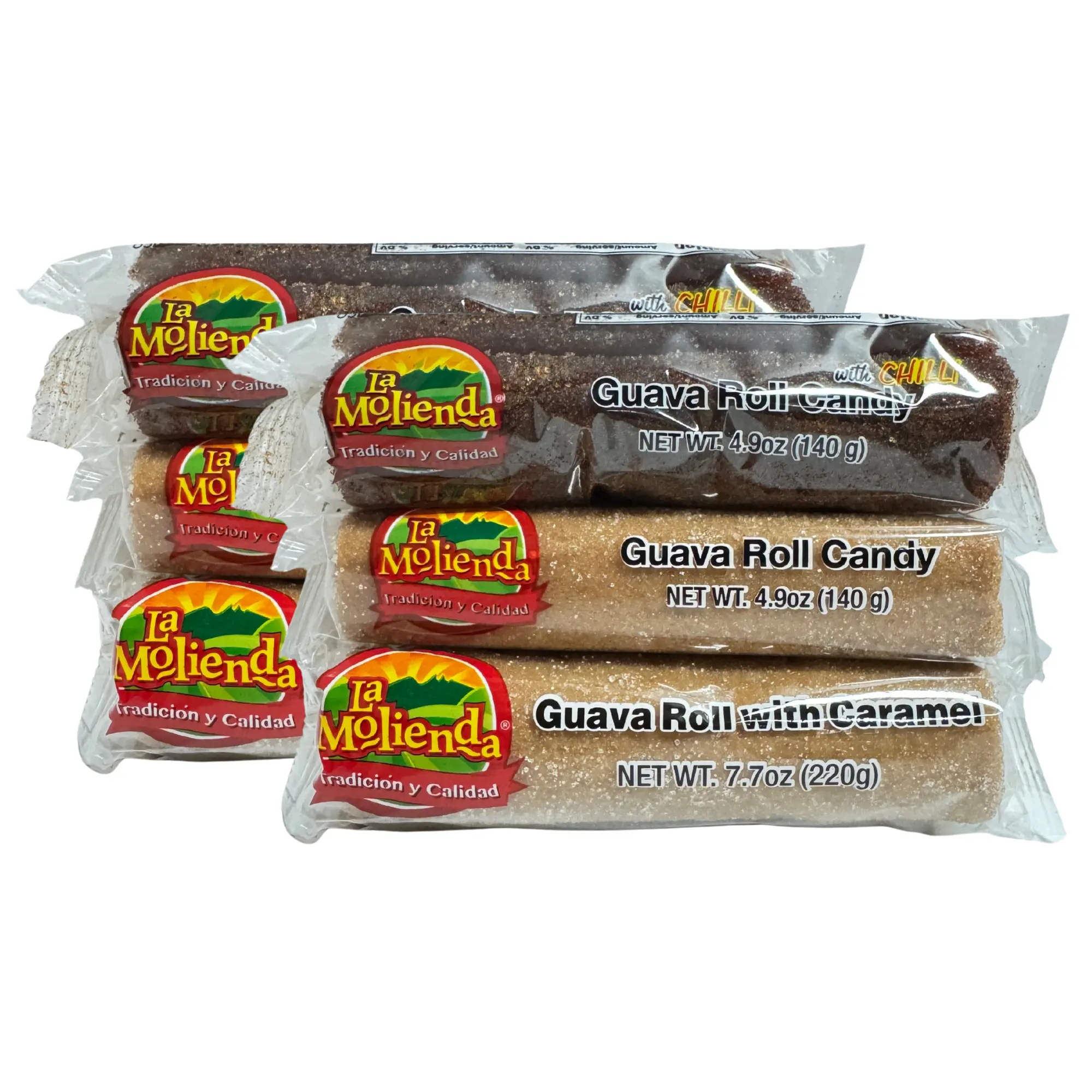La Molienda - Guava Roll Candy Mix 6pz Pack
