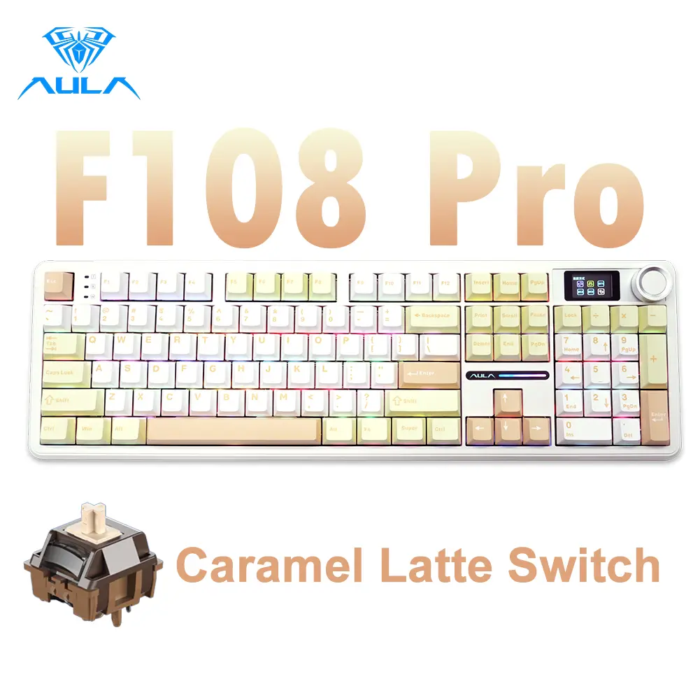 With Knob&Screen-Mocha Mousse