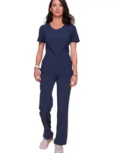 Cherokee Infinity Womens Scrub Top 2624A Polyester