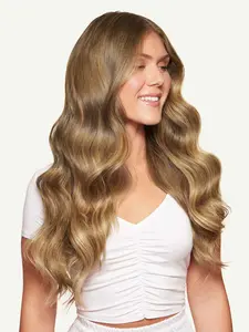 Luxy Hair 20" Classic Clip-In Hair Extensions – Bronde Balayage | 160g Remy Human Hair