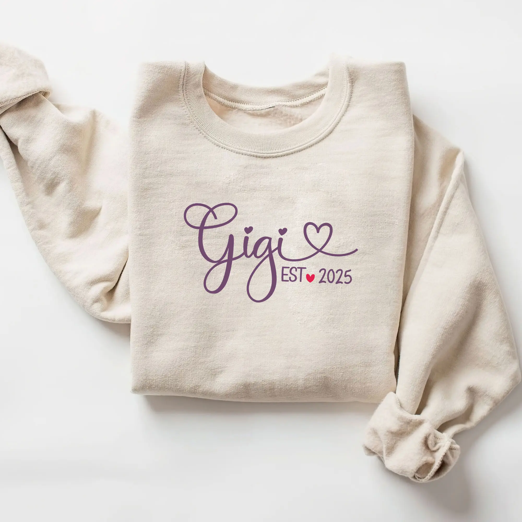 Gigi Est 2025 Comfortable Cotton Womenswear - Mother's Day Gift - Gift For Grandma - Grandmother Sweater
