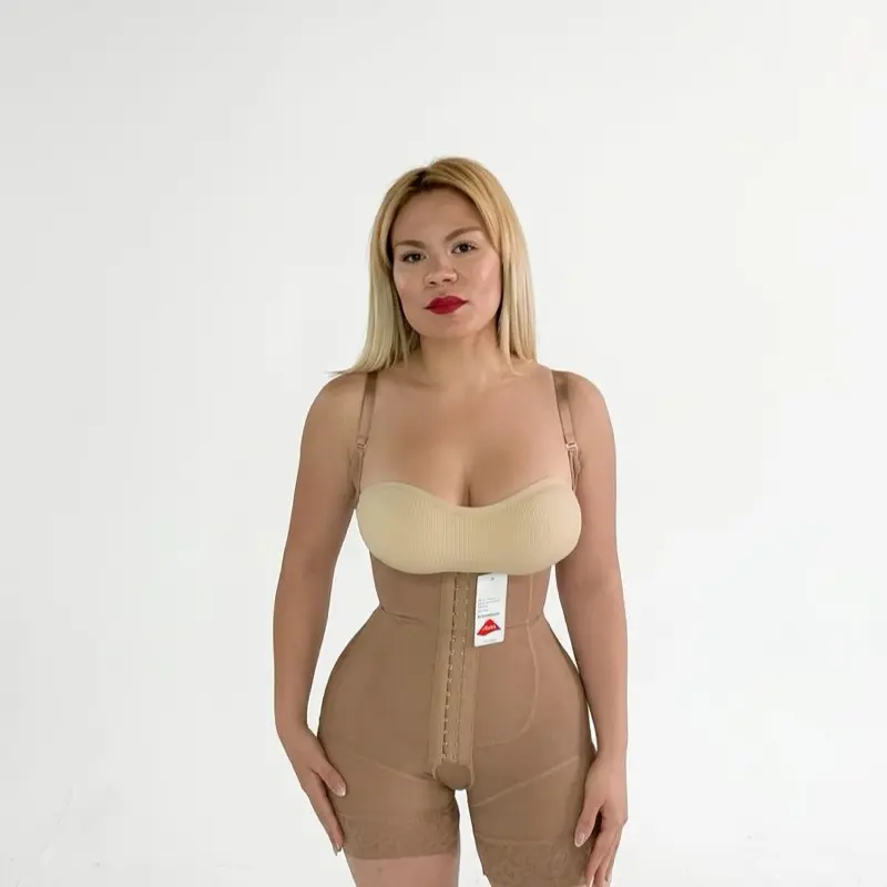 Faja Colombiana de Tirante Shapewear High Compression Post-Operation & Postpartum Recovery Belt for Women Fit Womenswear Adjustable Customized Soft Straps Fabric Basic, Piece