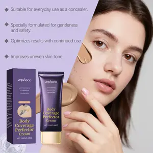 Waterproof Sweat-Proof Body Concealer Cream, Coverage, Natural Tone, Long-Lasting, Moisturizing, Smooth Application, 103g, Daily Essential Makeup