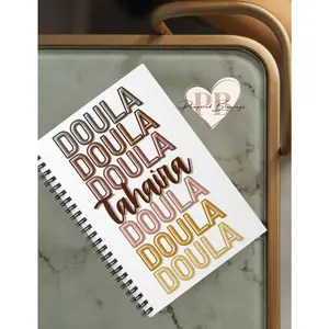 Doula Writings On The Wall cute notebook