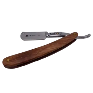 Kamibijuu Hair Shears, Straight Razor W/ Replaceable Blades