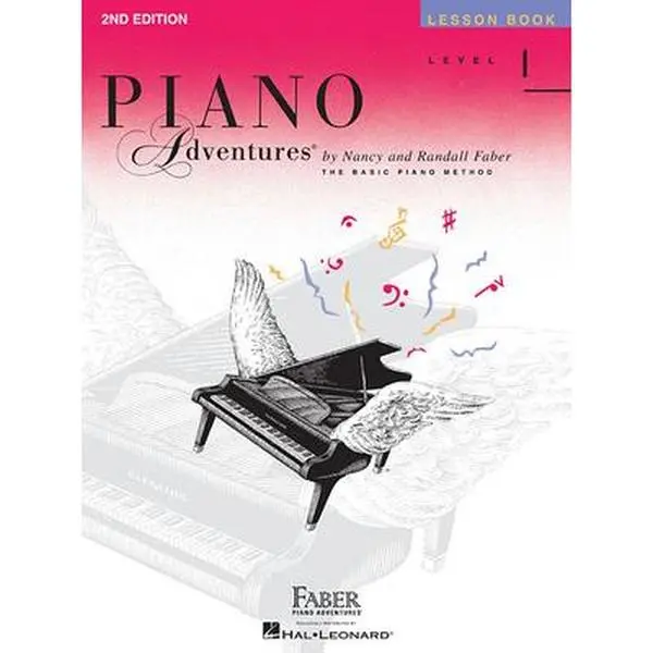 Piano Adventures Tutorial Book - Level 1, Nancy Faber, Paperback, English 2nd Edition with 5-Finger Approach & Elementary Chord Playing