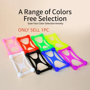 Liquid High Elastic Soft Silicone Phone Case, Universal Smartphone Protection, Thick Corners, Anti-Impact, Non-Slip, Durable Long-Lasting