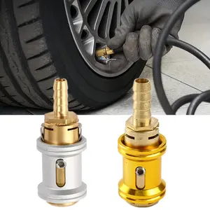 Tire Inflation Valve, Tire Chuck Compressor Pump Accessories, Durable Tire Air Valves, Essential for Car Maintenance & Repair, Tire Inflator Tool