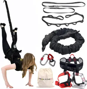 PRIOR FITNESS Bungee Fitness Set Yoga Bungee Cord Rope Resistance Air Dance Rop