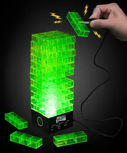 ShiZap! A block stacking game with an electrifying twist.