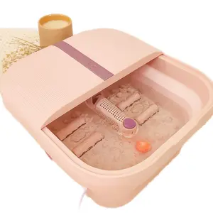 BeWild Collapsible Foot Spa – Fold, Fill, & Feel the Glow !! With 4 Free Products