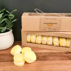 Lemon Macaroon Wax Melts,  Soy Wax, Home Fragrance Gift