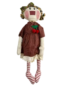 HARRYHandmade Fabric Doll – Unique Artisanal Design & Perfect Home Décor Accent