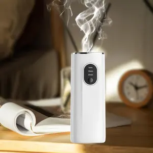 Waterless Essential Oil , Portable Smart Small Desktop Smart ,Scent Aroma  for Bedroom Hotel Car