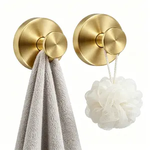 Suction Cup Hooks for Door Wreaths, Vacuum Suction Wreath Hanger for Front Door Window Glass, Bath Robe Looafh Shower Hooks for Inside Shower - 2 Pack organizer