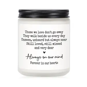 Sympathy Gifts for Loss of Loved One, Memorial Scented Candle , Bereavement, Thinking of You, Grief Gift, Funeral Comfort Condolence Remembrance Christmas Gift