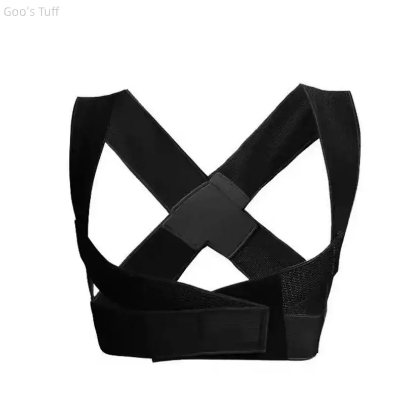 Posture Corrector Back Brace Women Slouch Adjustable Posture Support Invisible Seamless Discreet Under Clothes Hidden Spine Straightening Corrector Soft Breathable High Elastic Adjustable Brace for Daily Office Under Garment Use