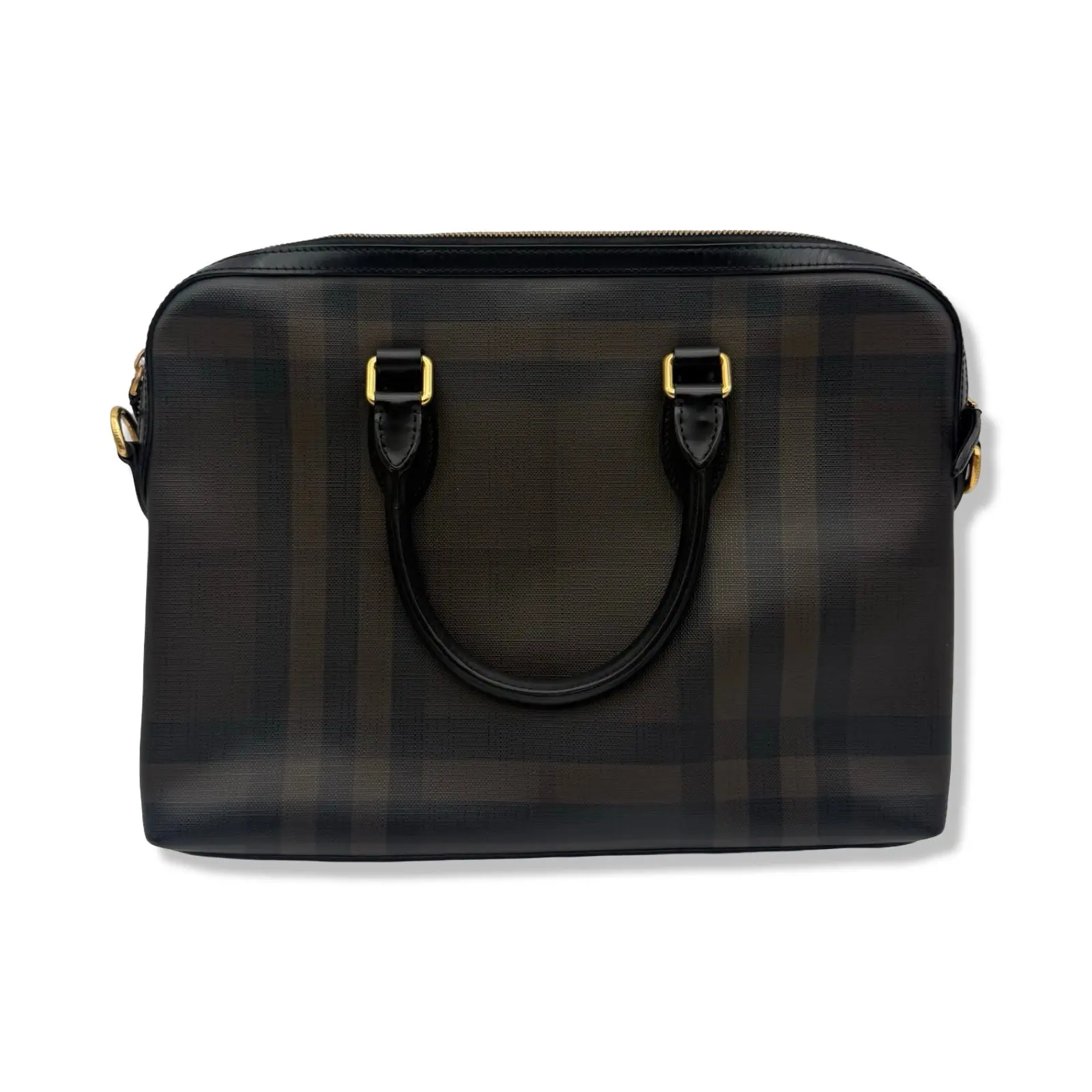 Pre-owned BURBBERY Coated Canvas Professional & Technology Bags Burberry Briefcase BB1065
