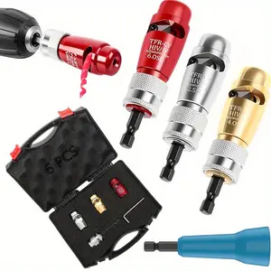 Electric Wire Stripper Tools, Work Equipment for Men, Construction Tools Accessories, Wire Twister Tool for Drill, Portable Aluminum Alloy Electrician Fast Peeling Tools, Wire Stripping Machine