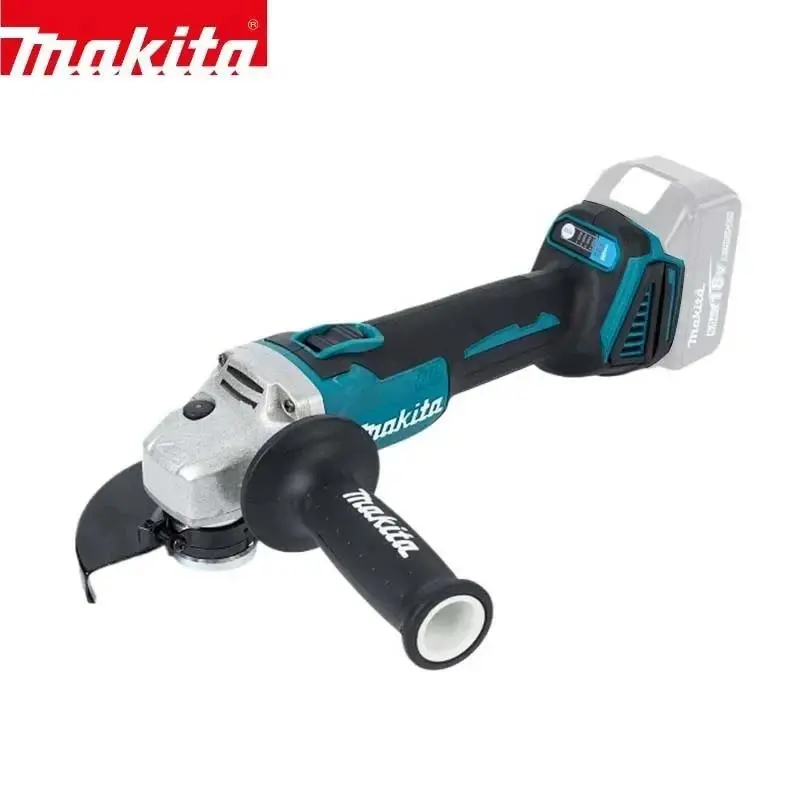 Makita DGA404 18V Lithium-Ion Battery Powered Brushless Cordless Angle Grinder, 125mm, Variable Speed Control, for Cutting Metal, DIY Enthusiasts, Precision in Your Hands, Versatile and Efficient Tasks