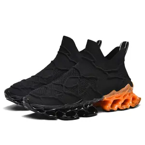 Mens Slip on Loafers Walking Tennis Shoes Laceless Running Blade Sneakers Mesh Trail Jogging Casual Athletic