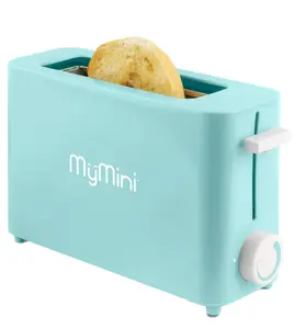 MyMini Single Slice Toaster, Aqua