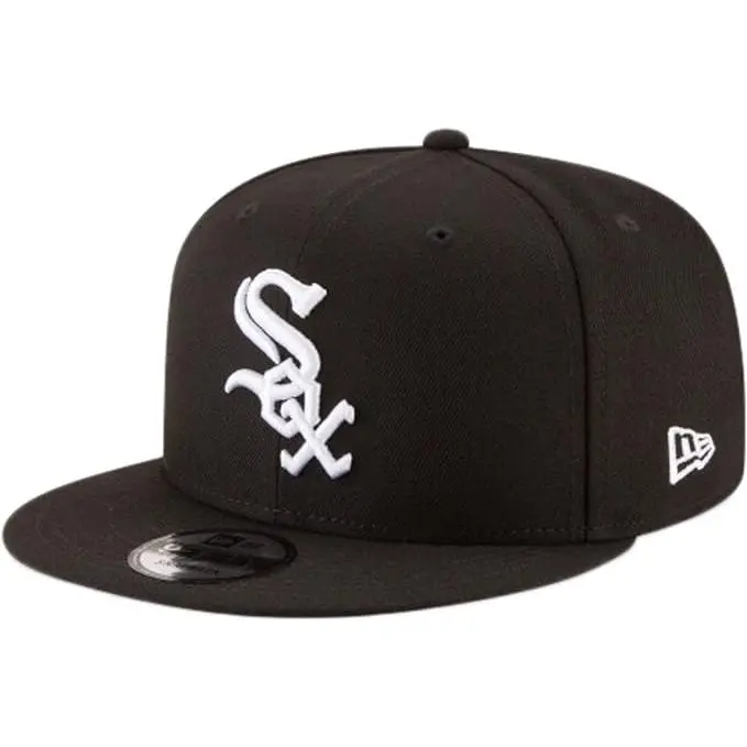 New Era 9Fifty Chicago White Sox Snapback Cap - Black/White 11591069