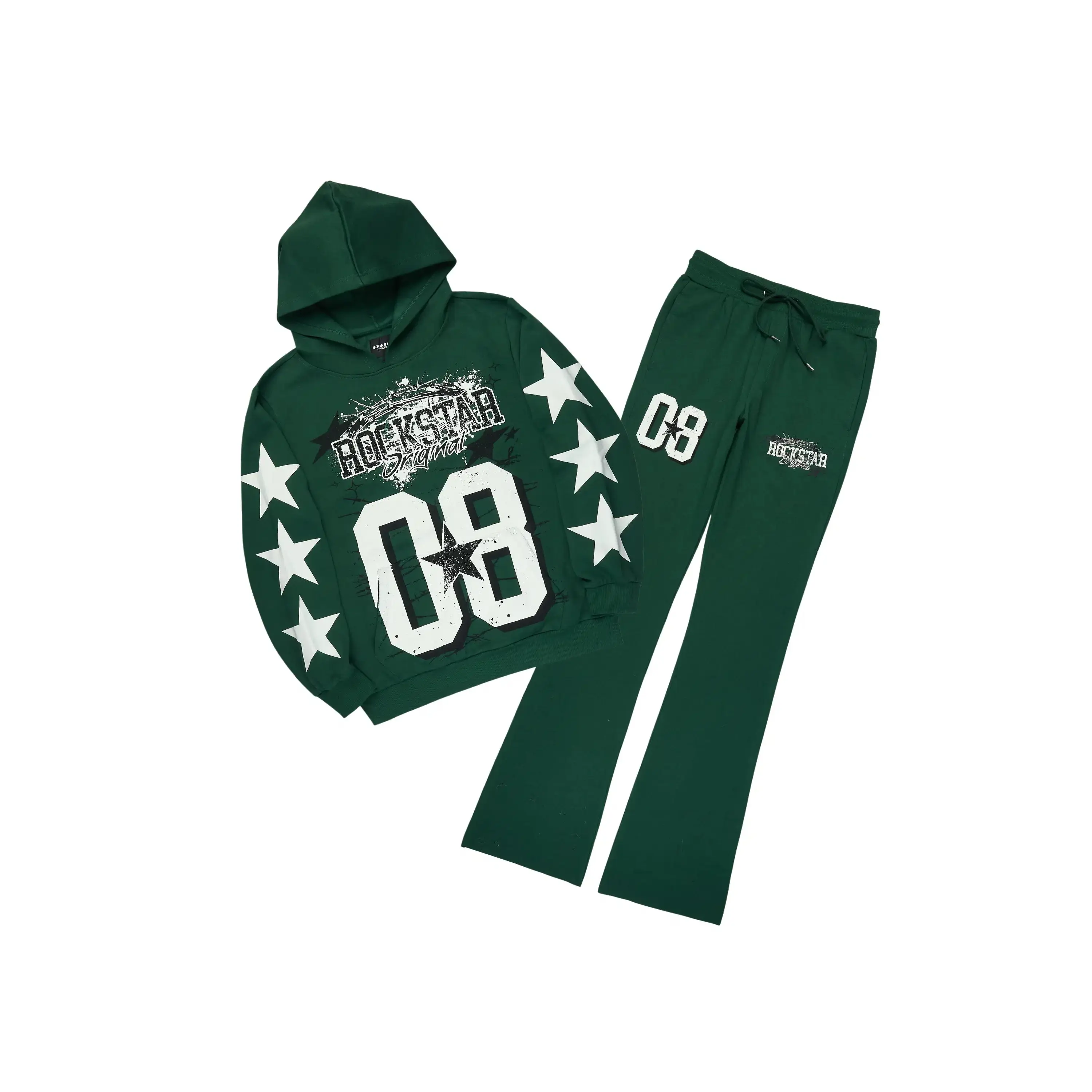 Allstar Green Stacked Track Set