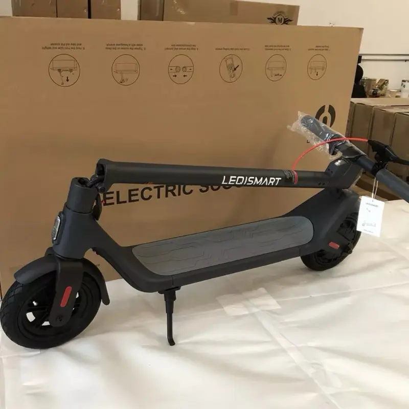 Adult Electric Folding Scooter, Fast Speed Up to 15.5mph