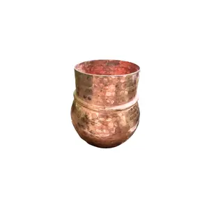 Copper Mana Tama Mana Nepali Traditional Measuring Pot