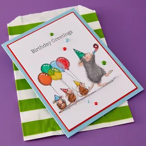 House- Mouse Party Parade Cling Stamp Set