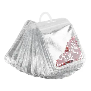 50PCS Diamond Painting Beads Storage Bags – Reusable Ziplock Pouches for DIY Diamond Art, Gem & Bead Organizer, Craft Supplies Storage Accessories