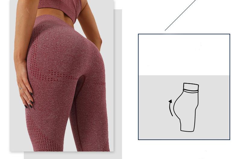 2PCS Seamless Yoga Set Women Tracksuit High Waist Leggings Workout Sportswear Gym Clothing Fitness Crop Top Sports Suits Gym Set