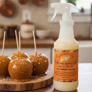 TRANQUIL TOUCH Caramel Kiss Scented Water-Based All-Purpose Spray Cleaner, Effective for Household Cleaning and Freshening (Traditional Cleaners Alternative)