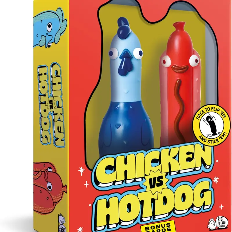 Chicken vs Hotdog - The Ultimate Party Challenge Game for Kids & Families | Big Potato Games Family Fun Game Board Games For Family Night